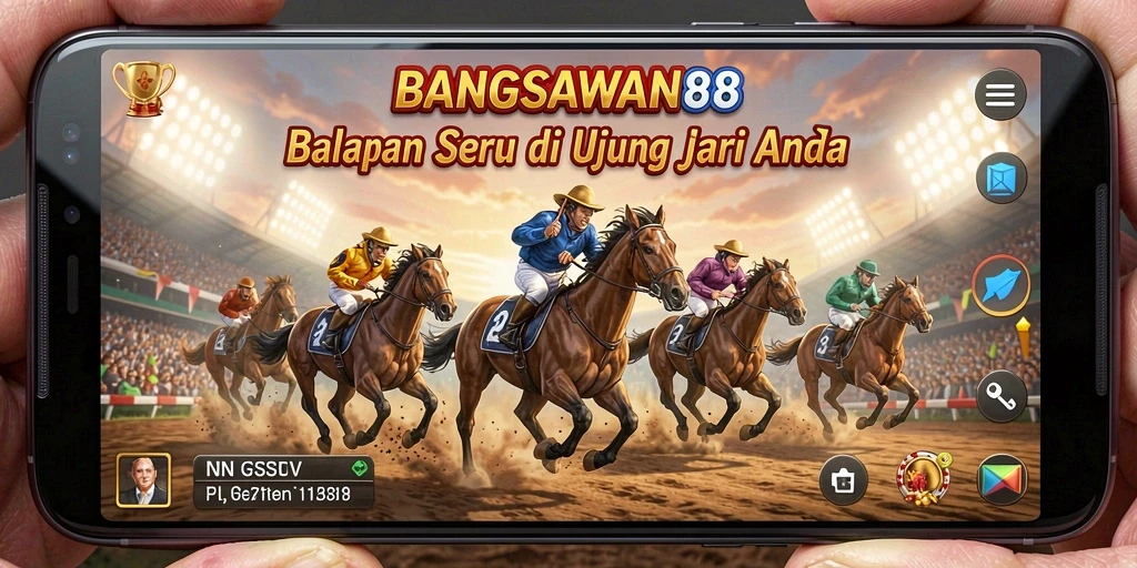 Gameplay seru balapan mobil di BANGSAWAN88.