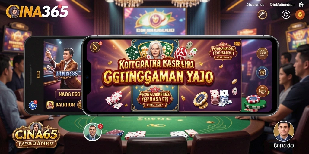 Tampilan gameplay CINA365 dengan atmosfer Kasino yang nyata.