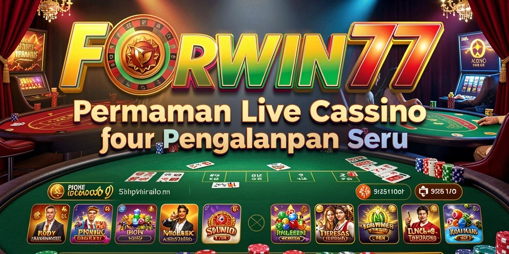 Tampilan gameplay Live Casino yang menegangkan dan interaktif.
