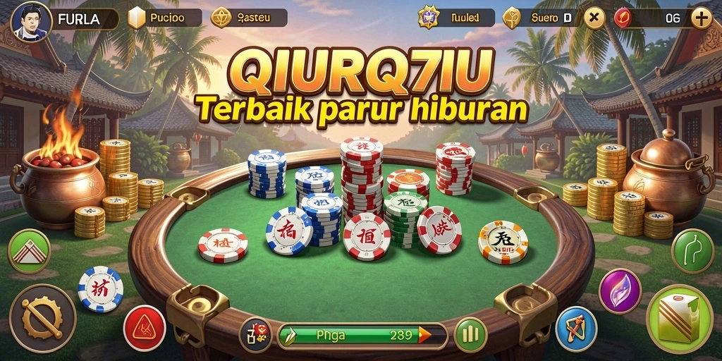 Screenshot FURLA77 menampilkan gameplay QiuQiu yang seru.