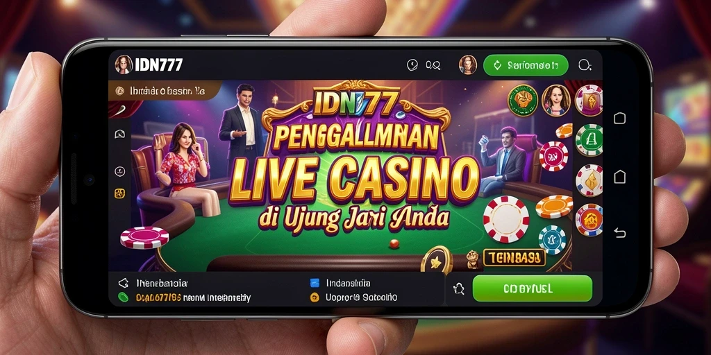 Gameplay Live Casino yang menarik dan menegangkan di IDN777.