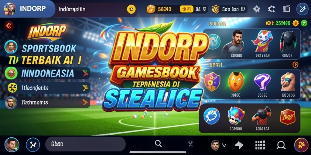 Screenshot utama INDORP menampilkan pengalaman taruhan olahraga yang menarik.