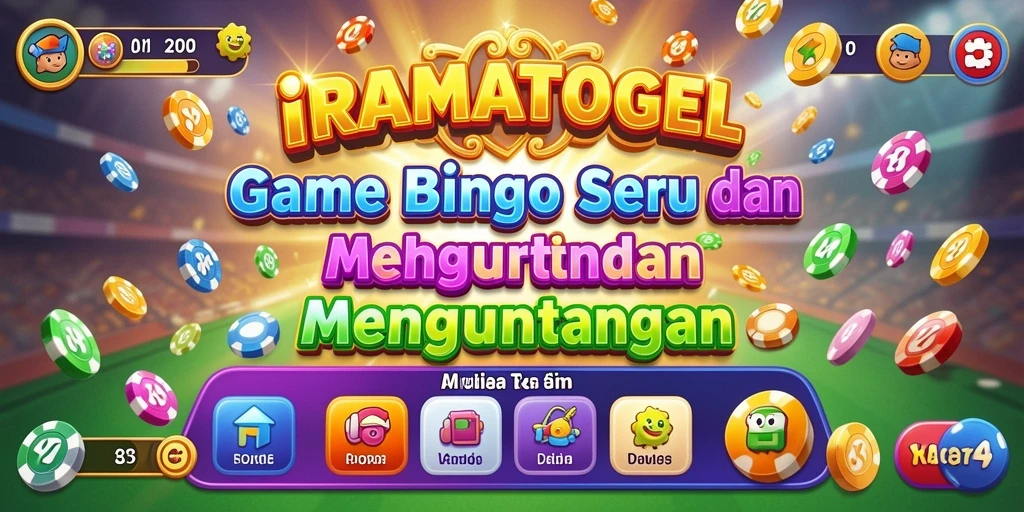 Tampilan gameplay Bingo yang seru dan interaktif di IRAMATOGEL.