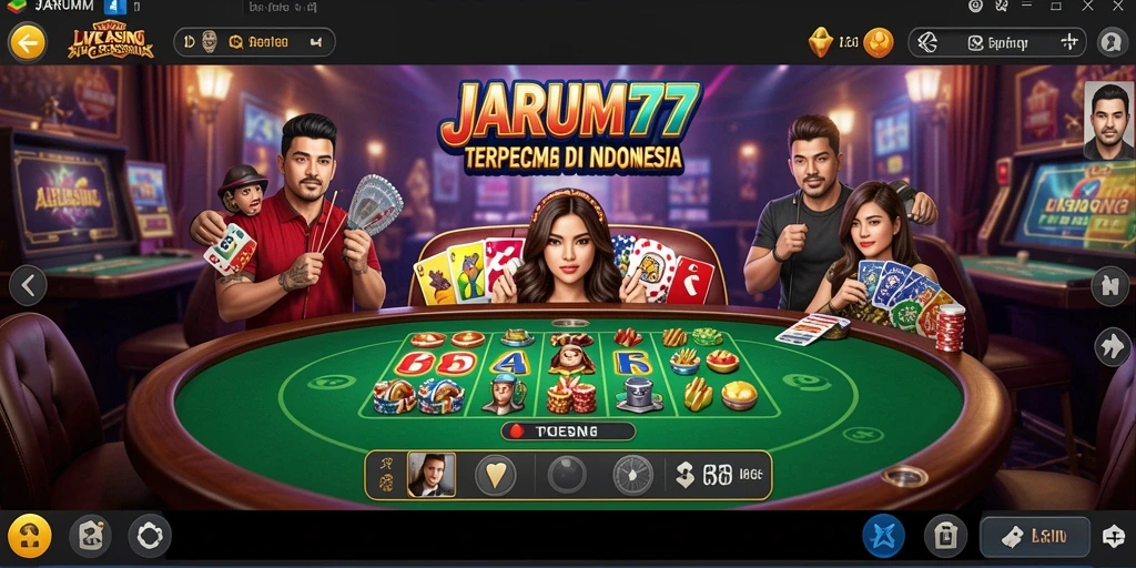 Tampilan gameplay JARUM77 yang mendebarkan dan interaktif.