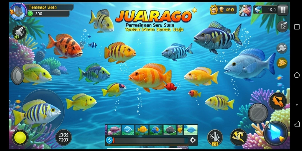 Tangkapan layar gameplay JUARAGO yang seru dan penuh aksi.