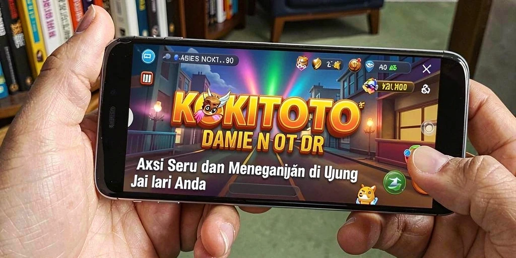 Screenshot utama KOKITOTO menampilkan aksi pertarungan yang mendebarkan.