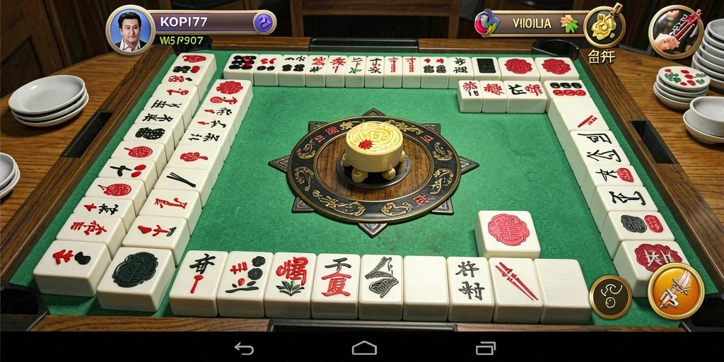 Tangkap momen seru dalam permainan Mahjong yang menantang.