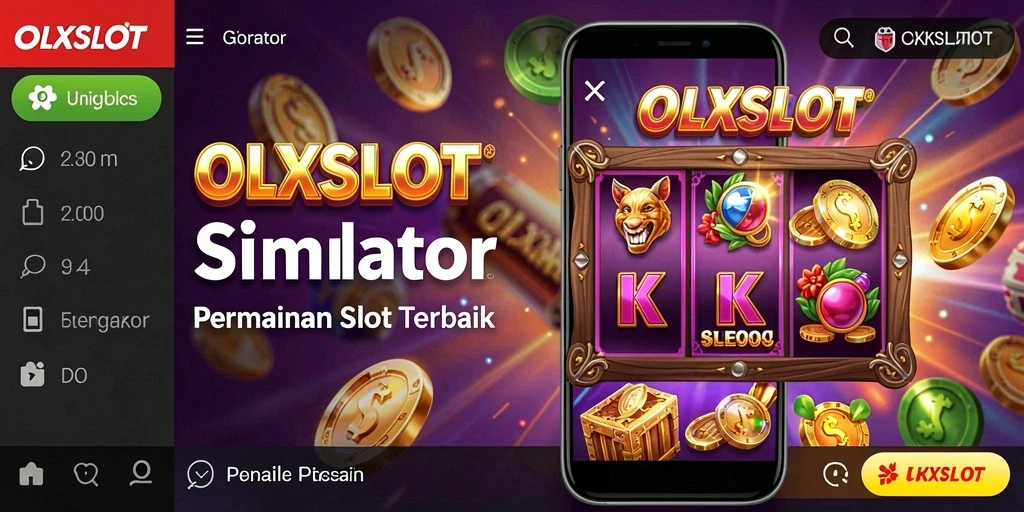 Screenshot OLXSLOT menunjukkan tampilan mesin slot yang menarik dan gameplay yang menegangkan.