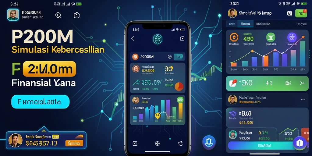Screenshot P200M menampilkan interaksi pengguna dalam mengelola investasi.