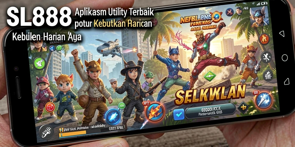 Tampilan antarmuka utama SL888 yang informatif dan interaktif.