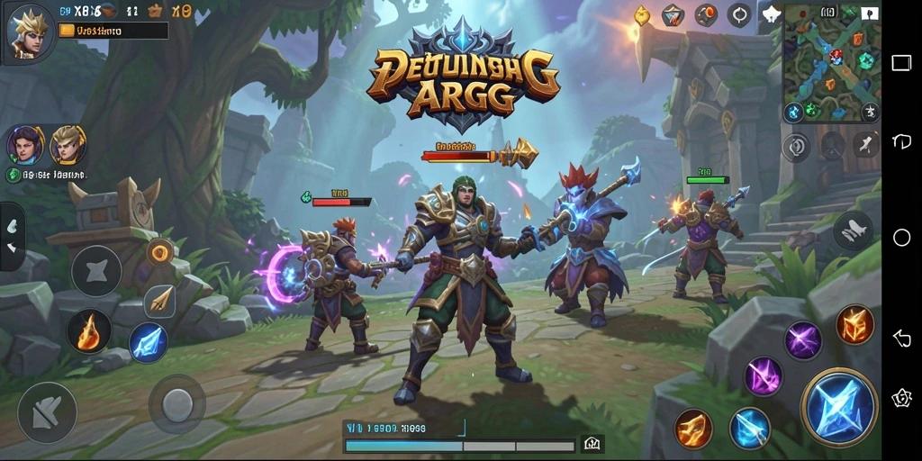 Tampilan menarik dari gameplay X88 yang seru dan penuh aksi.